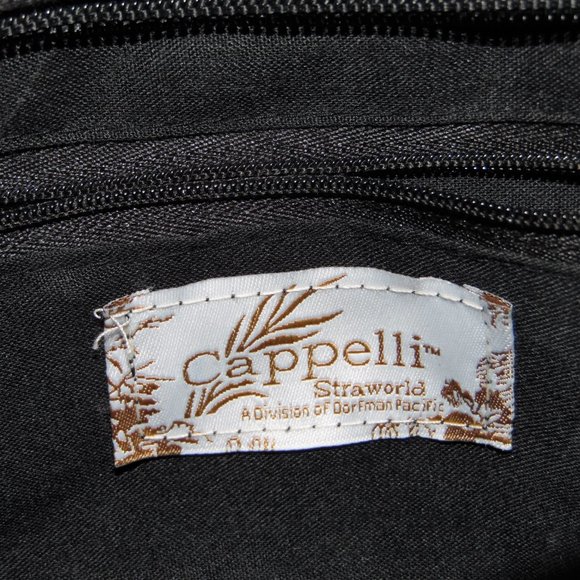 Cappelli Black Straw Hand Bag - Picture 9 of 9